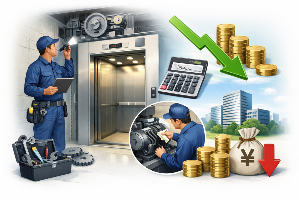 エレベーター保守管理